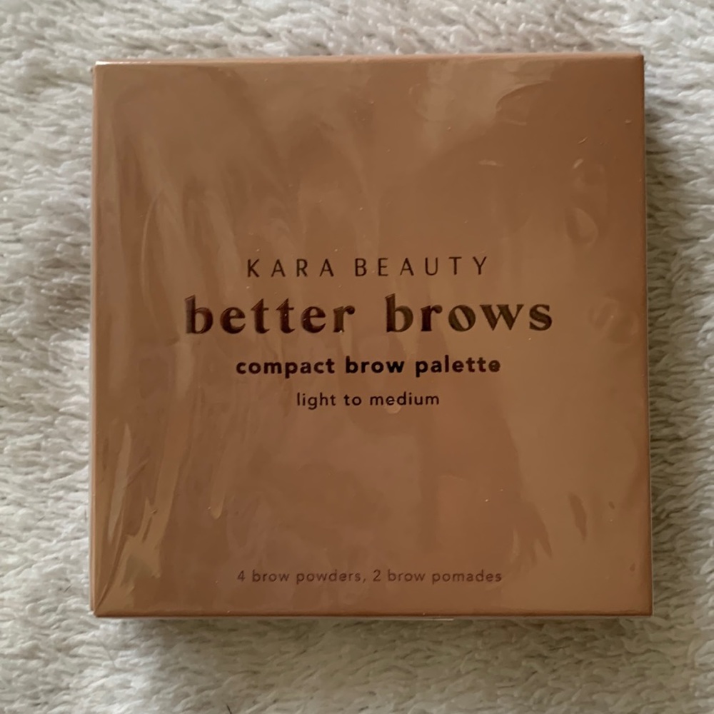 Kara Beauty “Better Brows” light to medium brow palette